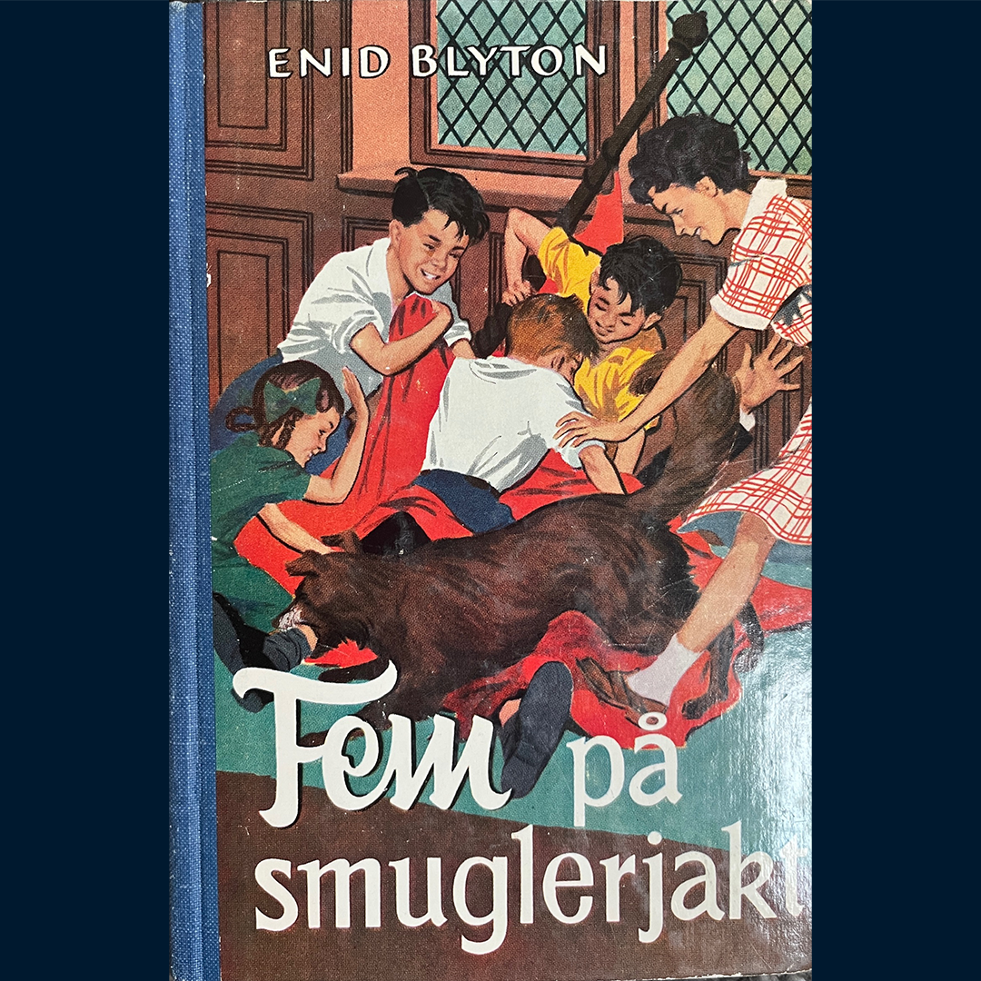 Blyton, Enid: (4) Fem på smuglerjakt (1972)