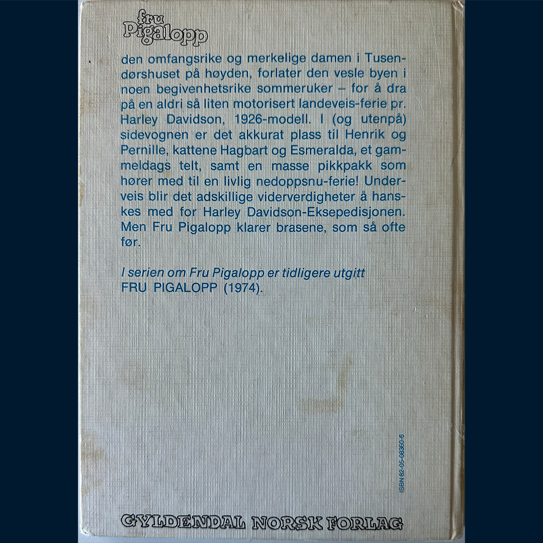Rønningen, Bjørn: Fru Pigalopp og traveltfolket (1975)