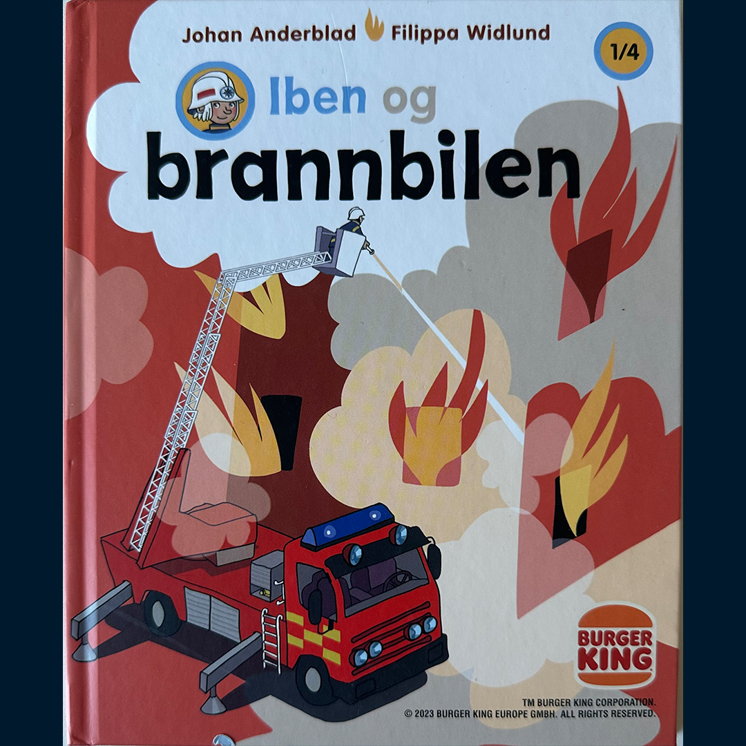 Anderblad, Johan: Iben og brannbilen (Bok 1/4)