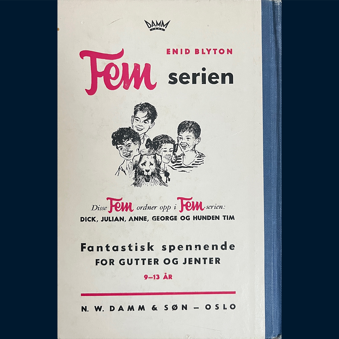 Blyton, Enid: (10) Fem på vandring (1970)