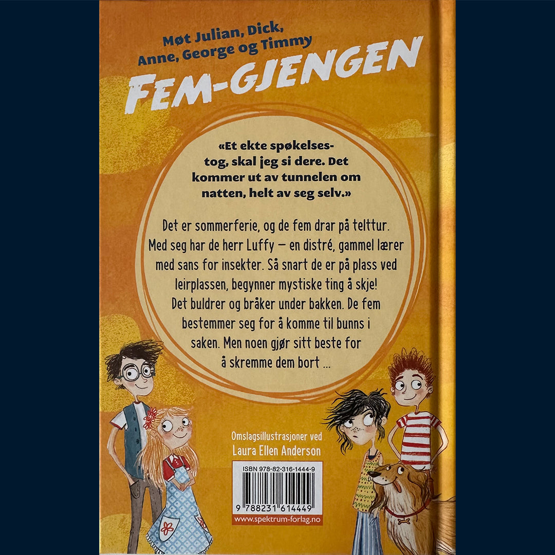 Blyton, Enid: Fem-gjengen - Fem stopper spøkelsestoget