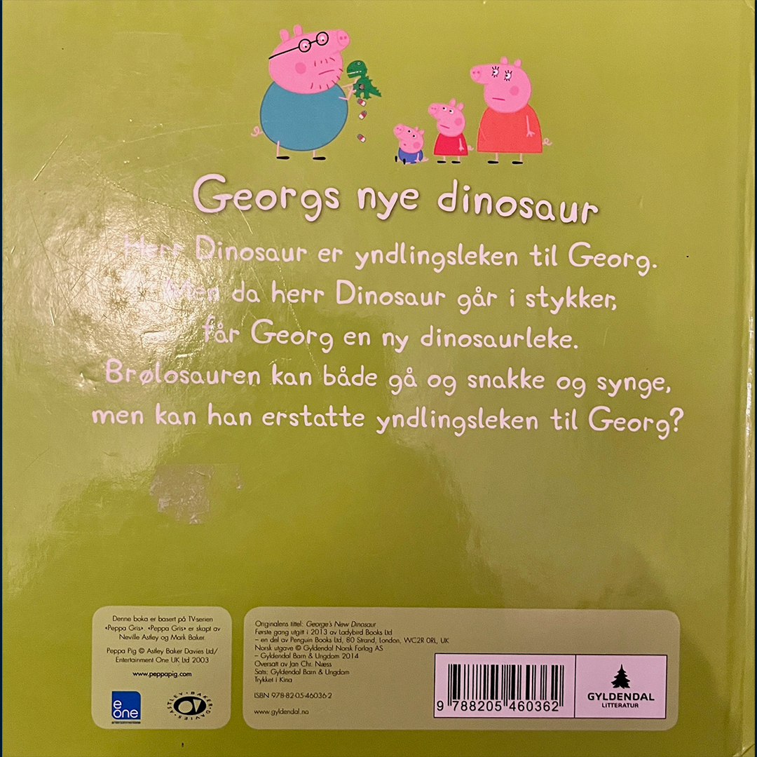 Peppa Pig: Peppa får en ny dinosaur