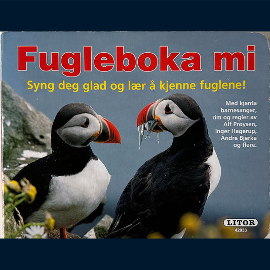 Litor: Fugleboka mi - Syng deg glad og lær å kjenne fuglene!
