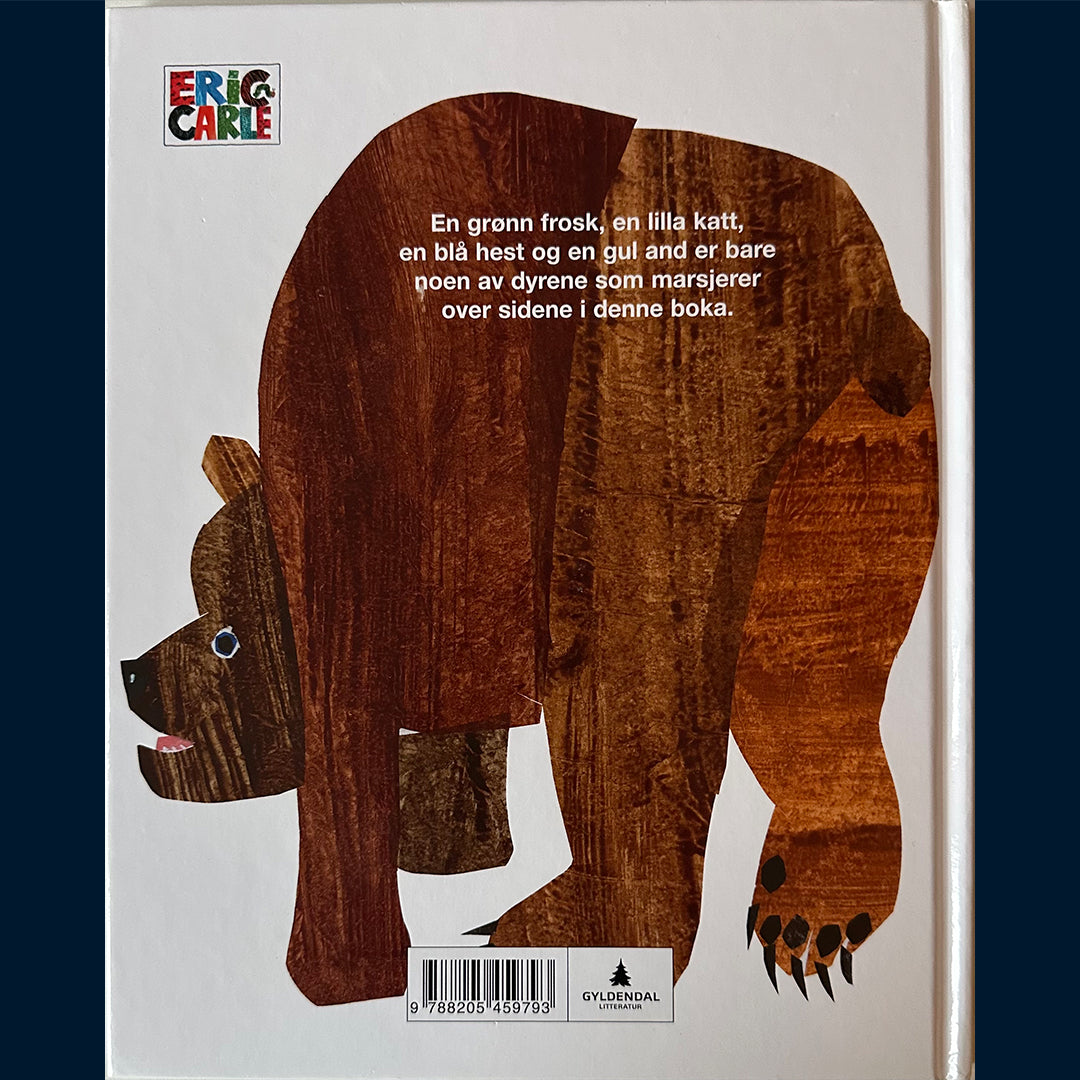 Martin, Bill Jr. / Carle, Eric: Brune bjørn, brune bjørn, hva ser du på din vei?