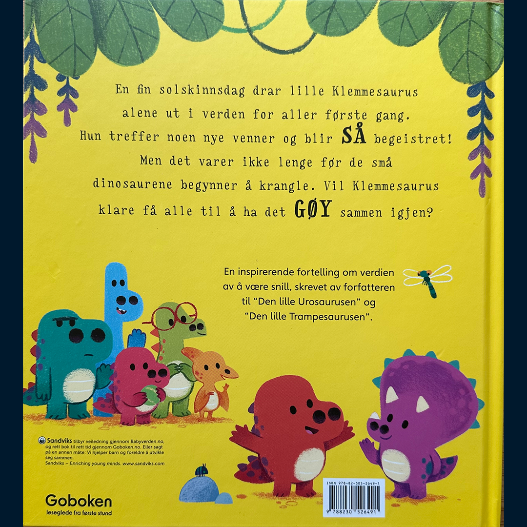 Bright, Rachel: Den lille klemmesaurusen