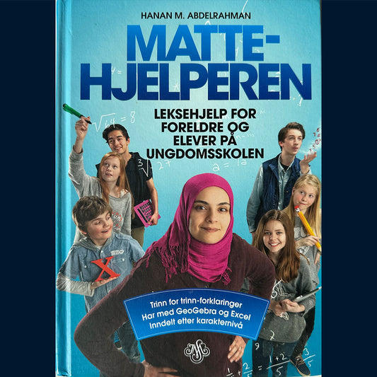 Abdelrahman, Hanan M.: Mattehjelperen - Leksehjelp for foreldre og elever på ungdomsskolen