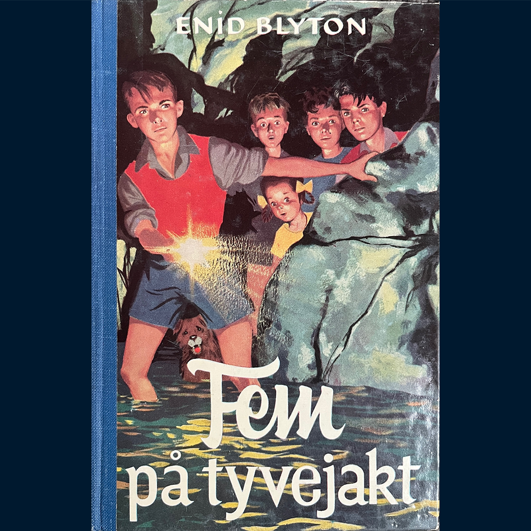 Blyton, Enid: Fem-gjengen (5) Fem på tyvejakt (1958)