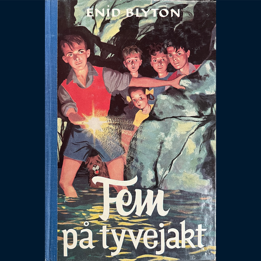 Blyton, Enid: (5) Fem på tyvejakt (1958)