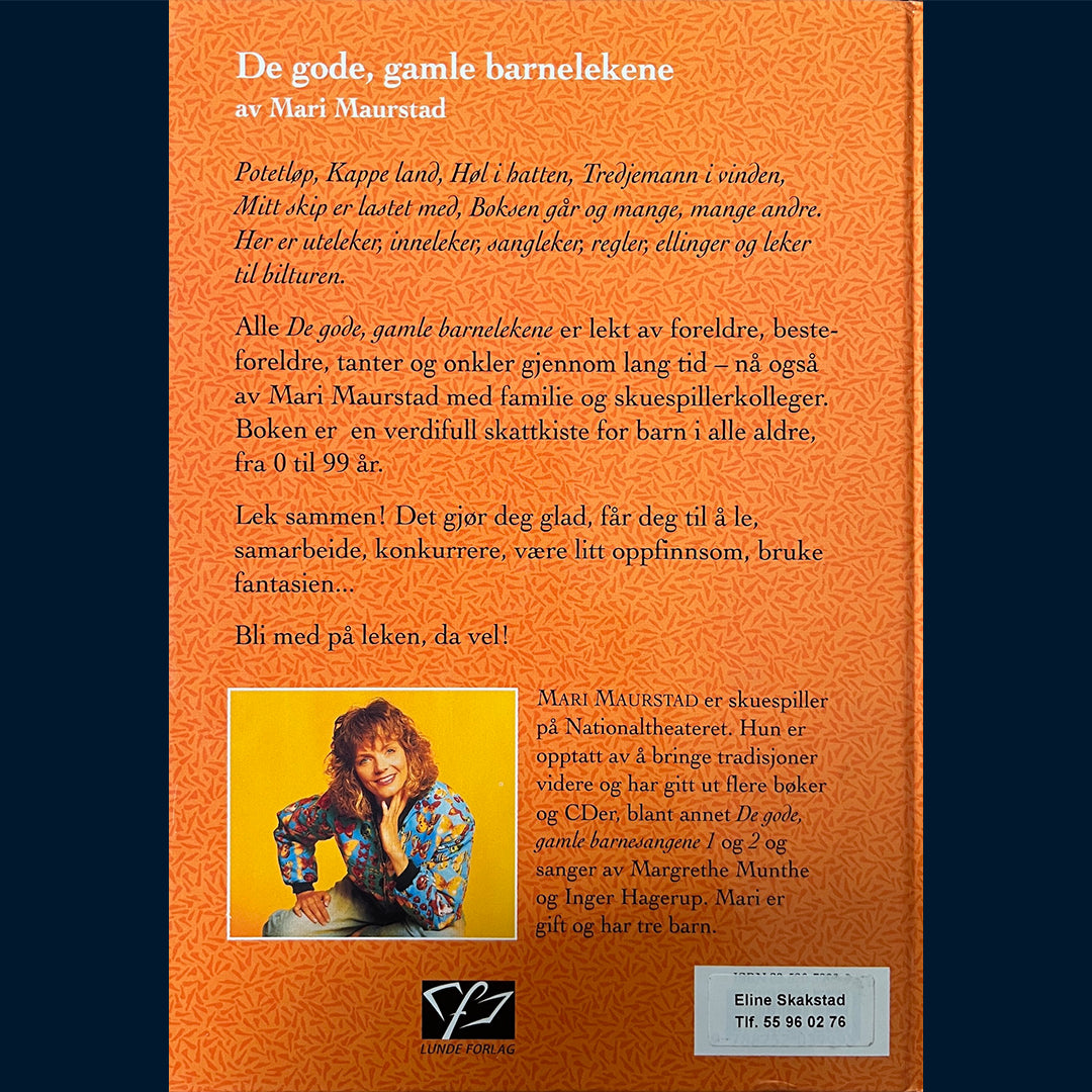 Maurstad, Mari: De gode, gamle barnelekene