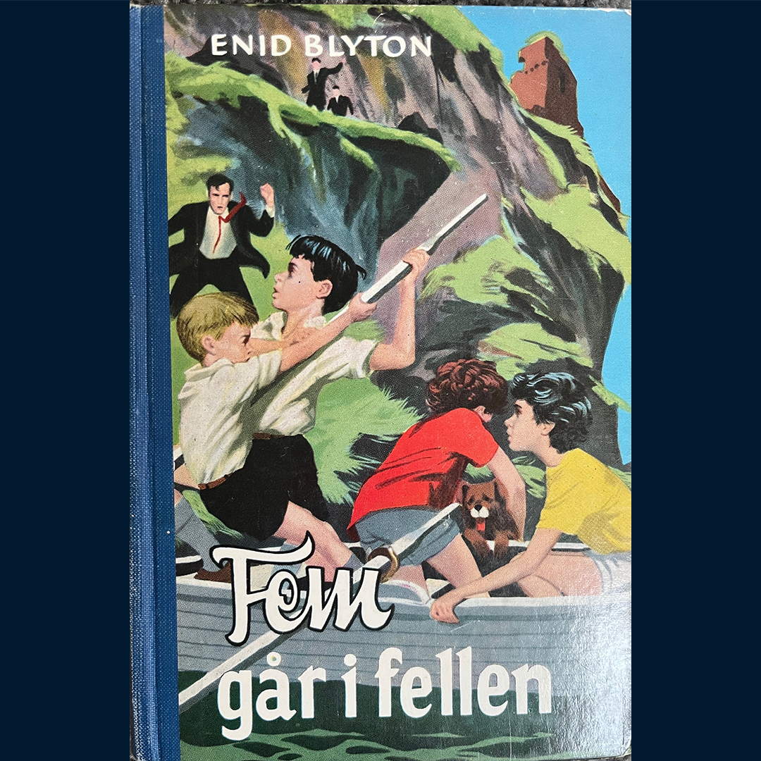 Blyton, Enid: (9) Fem går i fellen (1968)