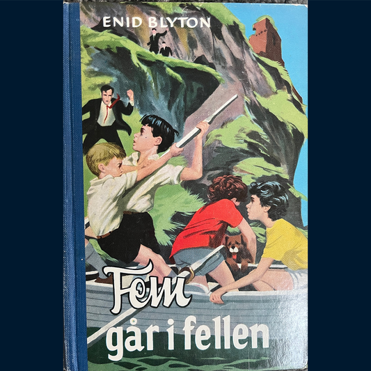 Blyton, Enid: (9) Fem går i fellen (1968)