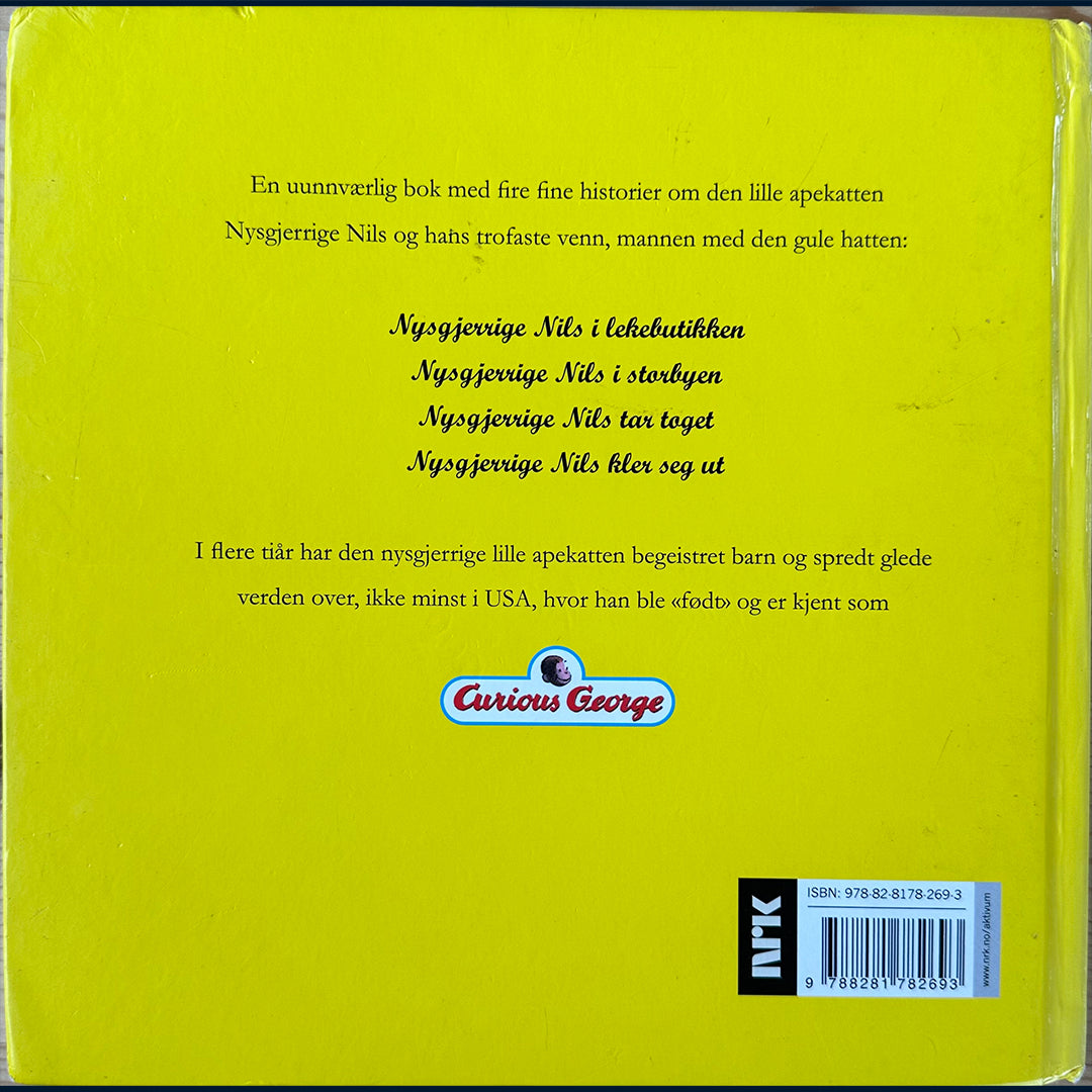 Rey, Margret & H.A.: Nysgjerrige Nils i lekebutikken - og tre andre historier