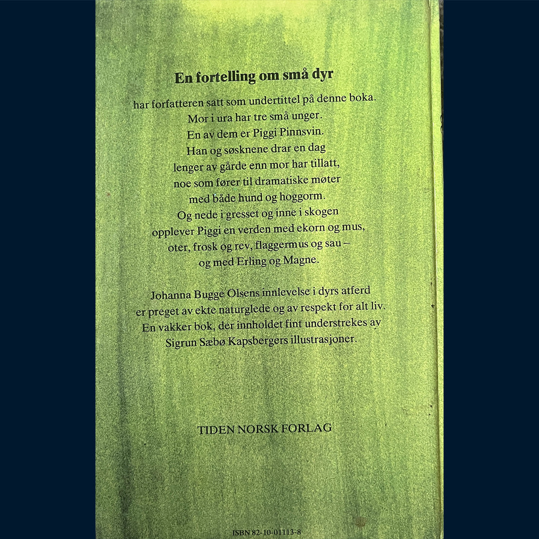 Olsen, Johanna Bugge: Piggi Pinnsvin på eventyr