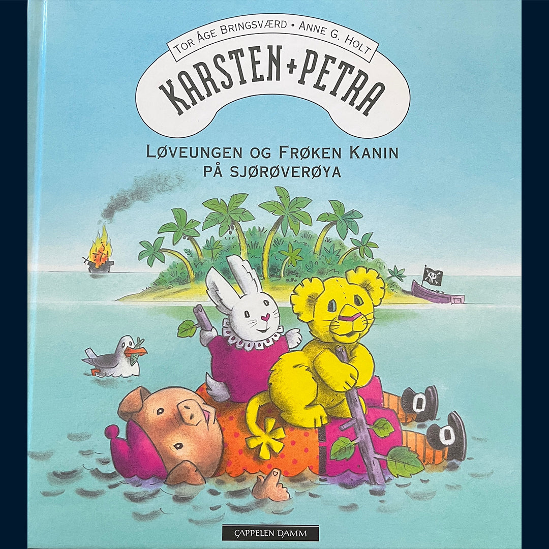 Bringsværd, Tor Åge: Løveungen og Frøken Kanin på Sjørøverøya (2016)