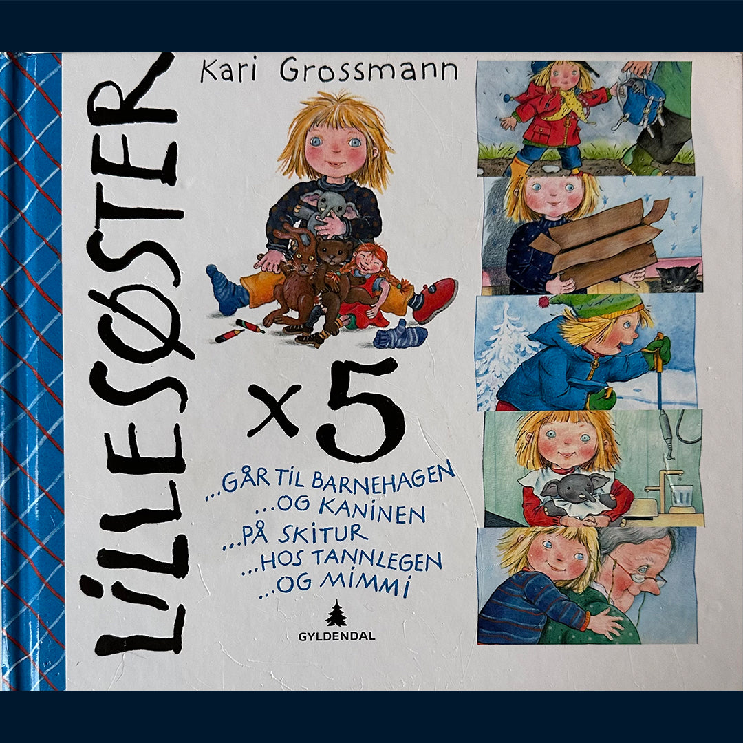 Grossmann, Kari: LIllesøster x 5 (Samlebok)