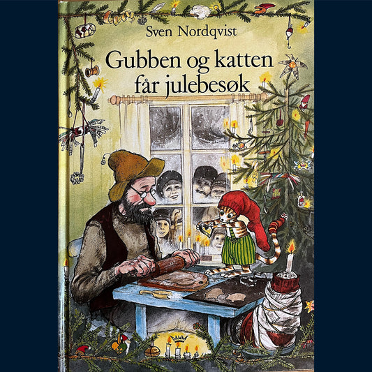 Nordqvist, Sven: Gubben og katten får julebesøk
