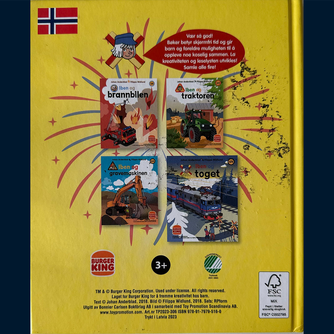 Anderblad, Johan: Iben og toget (Bok 4/4)