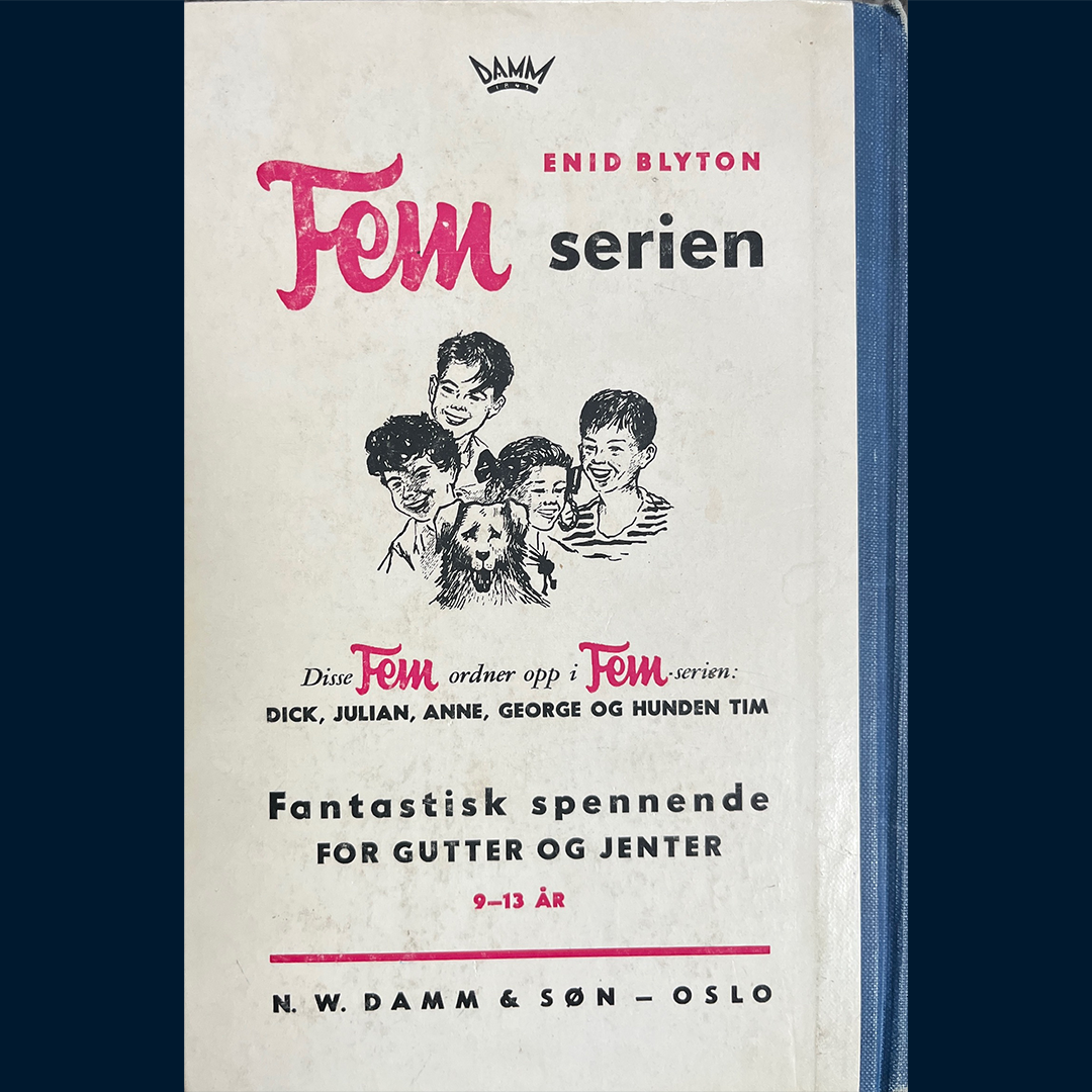 Blyton, Enid: (1) Fem på skattejakt (1968)