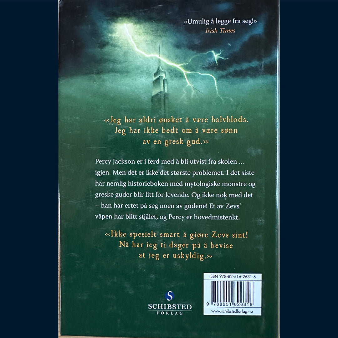 Riordan, Rick: Percy Jackson (1) - Lyntyven (Innb.)