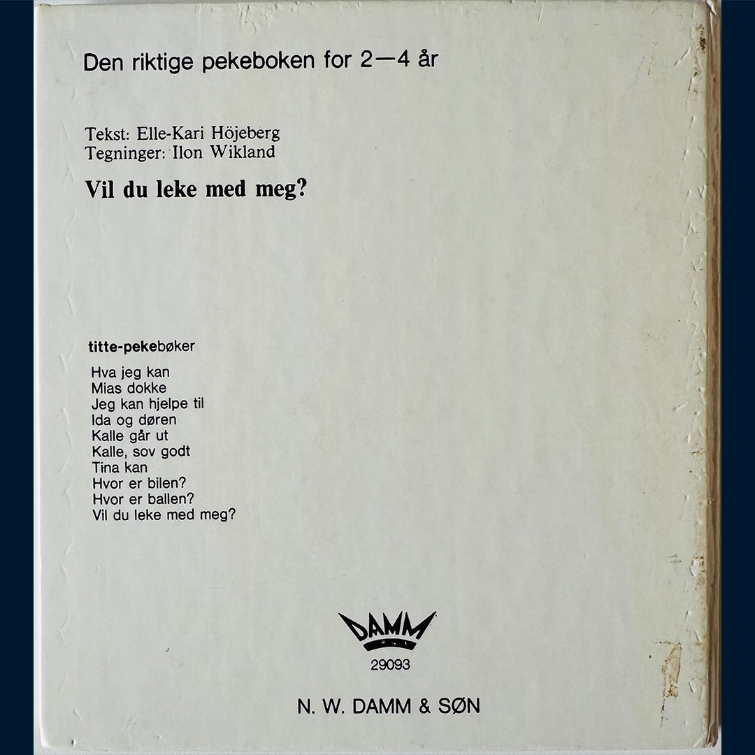 Höjeberg, Elle-Kari: Vil du leke med meg?
