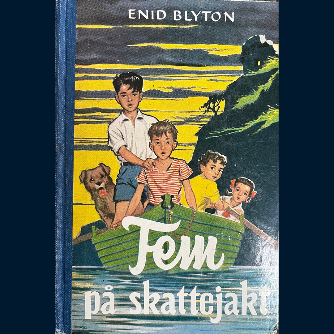 Blyton, Enid: (1) Fem på skattejakt (1968)