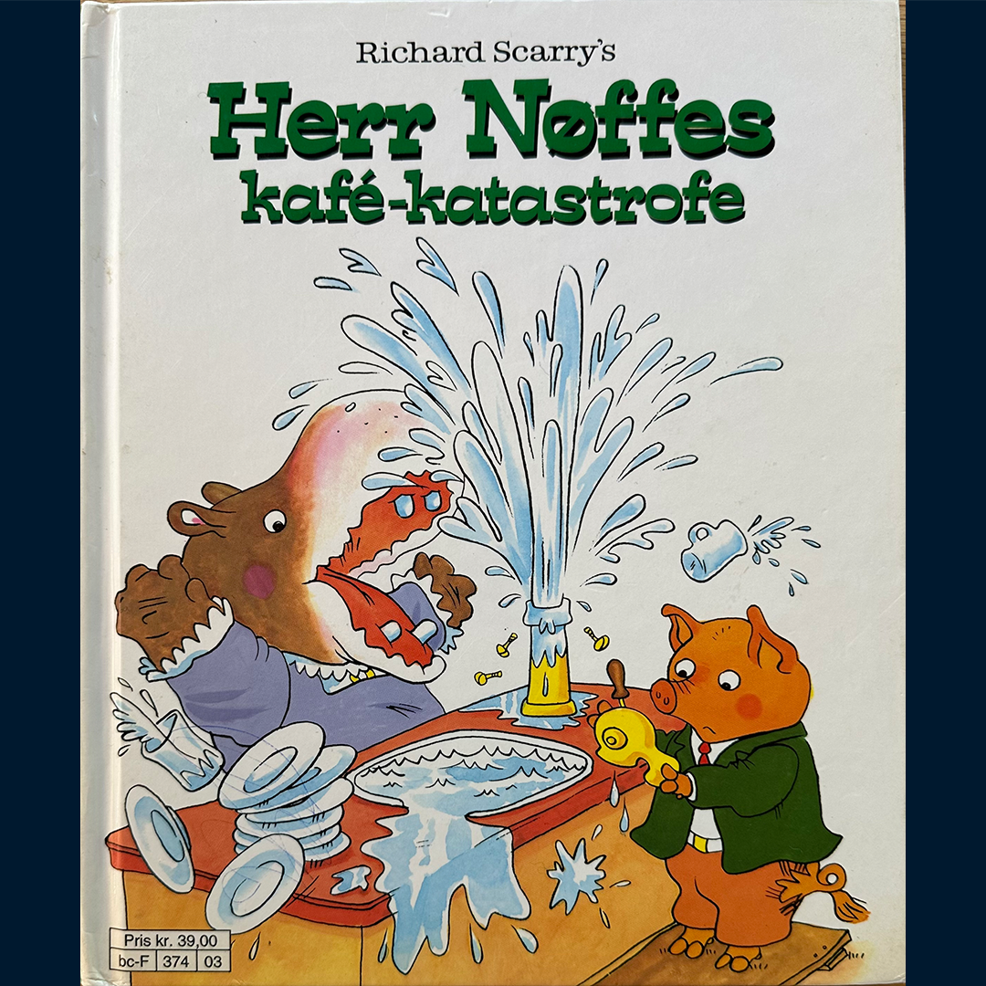 Scarry, Richard: Herr Nøffes kafè-katastrofe (1994)