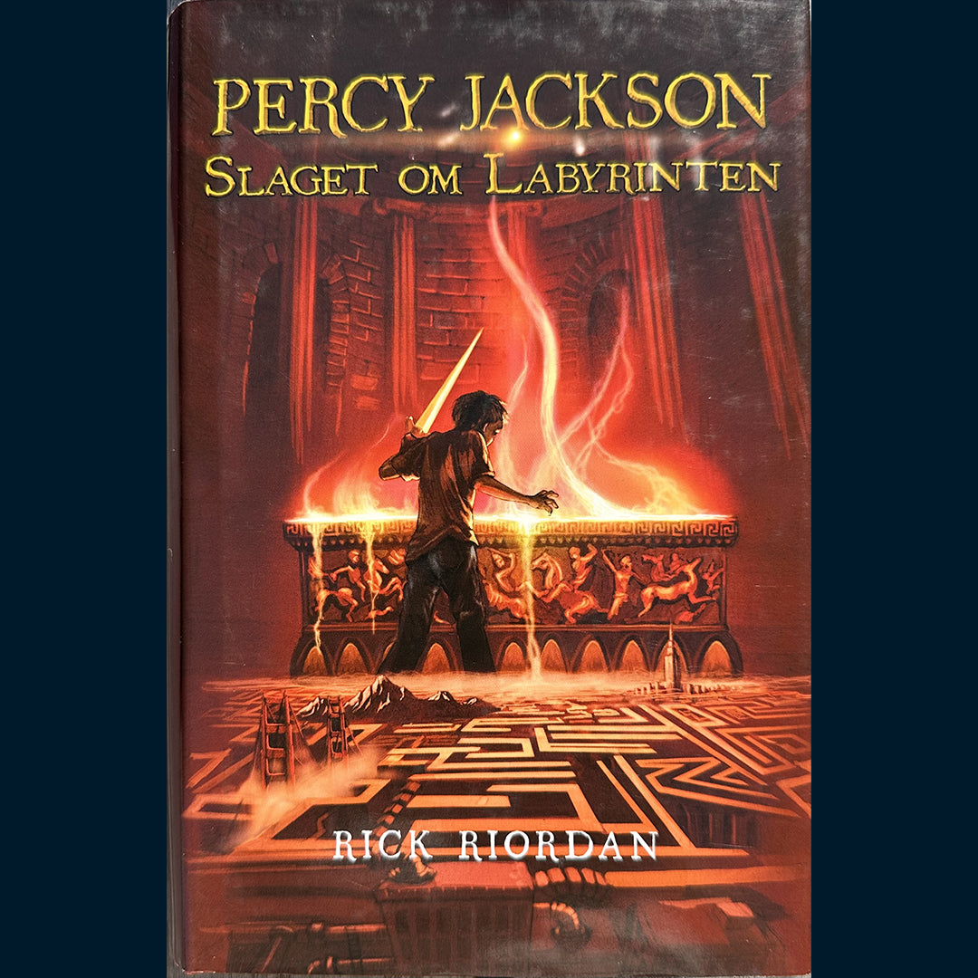 Riordan, Rick: Percy Jackson - Slaget om Labyrinten (nr 4)