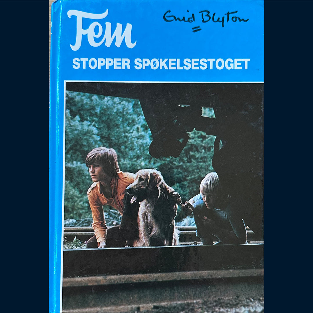 Blyton, Enid: (7) Fem stopper spøkelsestoget (1989)
