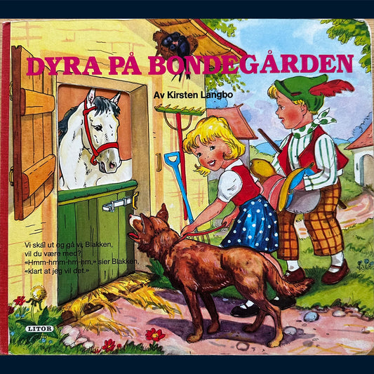 Langbo, Kirsten: Dyra på bondegården (Litor)