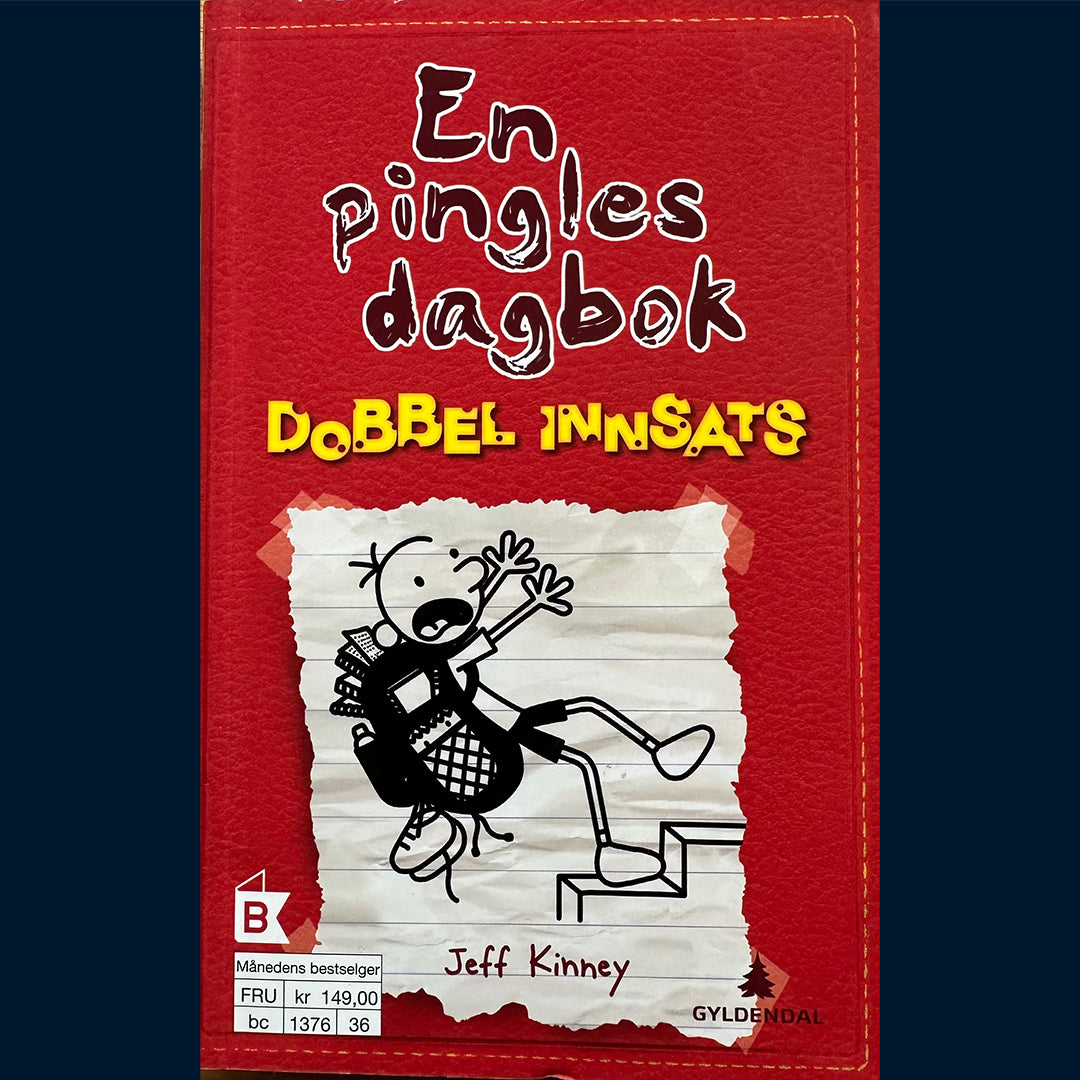 Kinney, Jeff: En pingles dagbok (11) Dobbel innsats (Pocket)