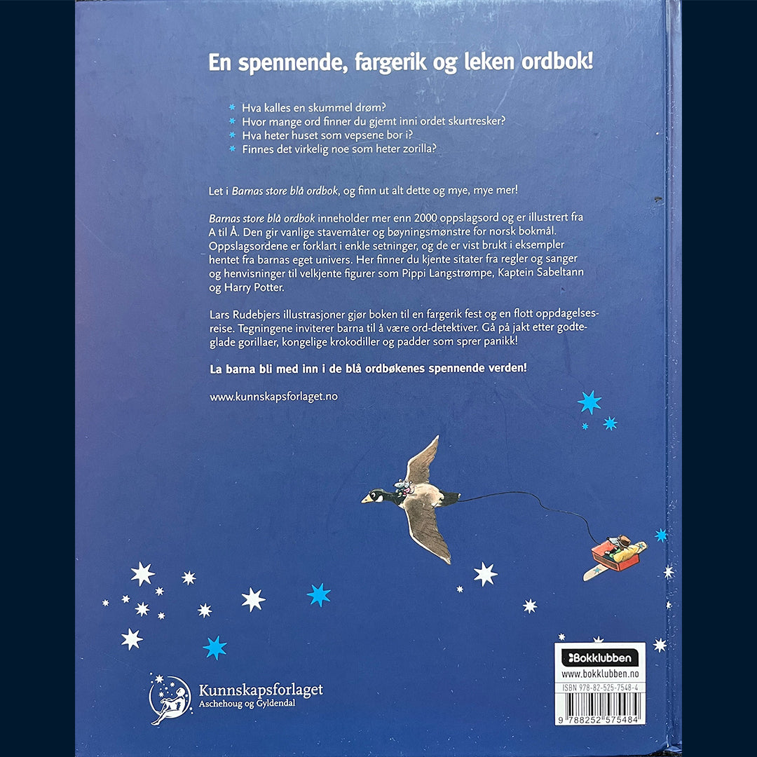 Kunnskapsforlaget: Barnas store blå ordbok