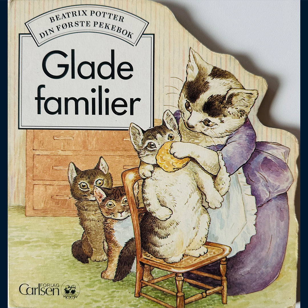 Potter, Beatrix: Glade familier (Din første pekebok)
