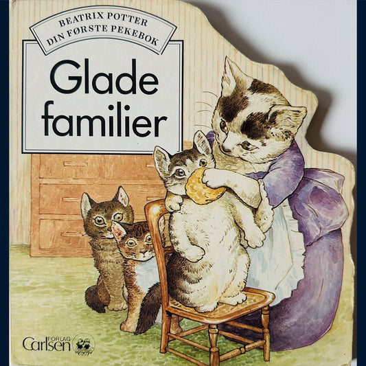 Potter, Beatrix: Glade familier (Din første pekebok)