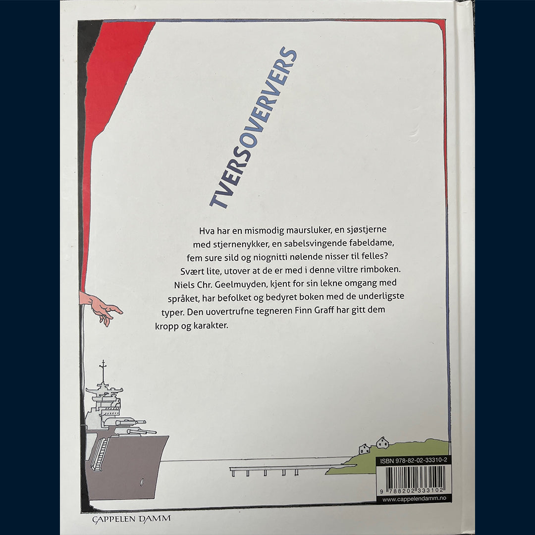 Geelmuyden, Niels Chr.: Tversoververs