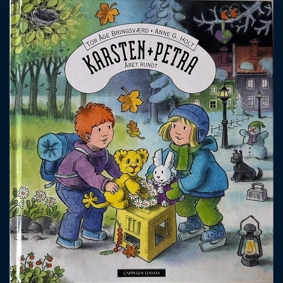 Bringsværd, Tor Åge: Karsten + Petra - Året rundt (4 bøker i 1)