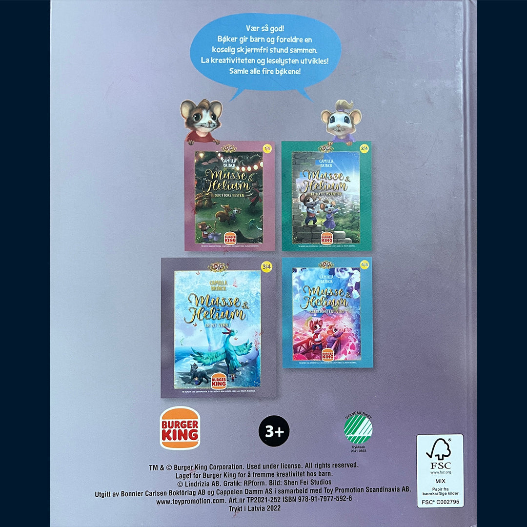 Brinck, Camilla: Musse og Helium (3/4) - En ny venn