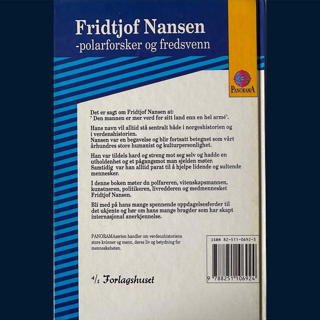 Noel-Baker, Francis: Fridtjof Nansen - polarforsker og fredsvenn (1991)