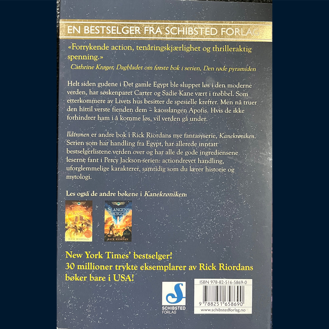 Riordan, Rick: Kanekrøniken (2) - Ildtronen
