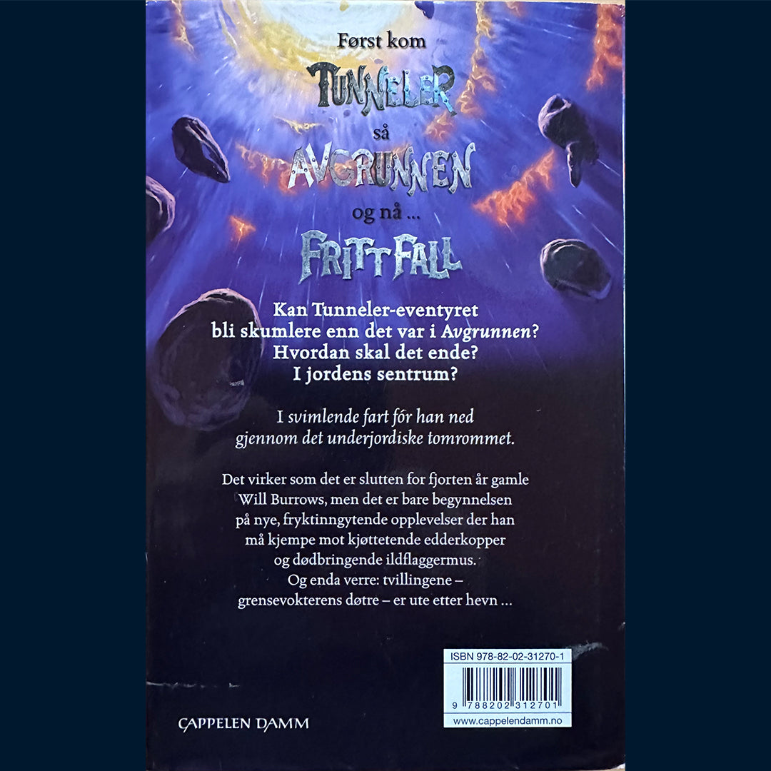 Gordon, Roderick: Fritt fall - Tunneler bok 3 (Innb.)