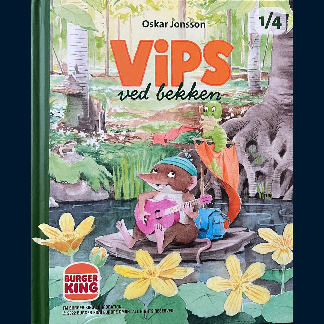 Jonsson, Oskar: Vips ved bekken 1/4