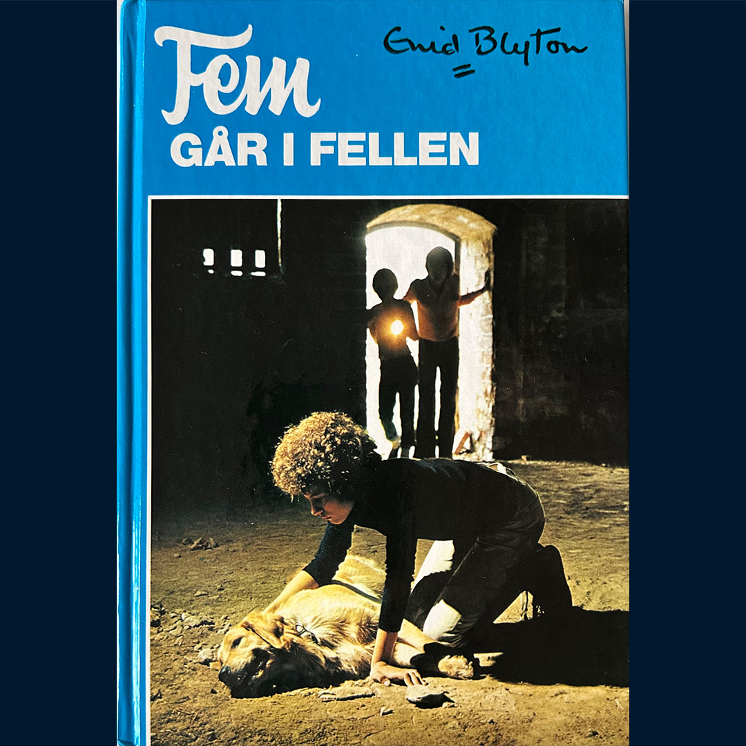 Blyton, Enid: (9) Fem går i fellen (1989)