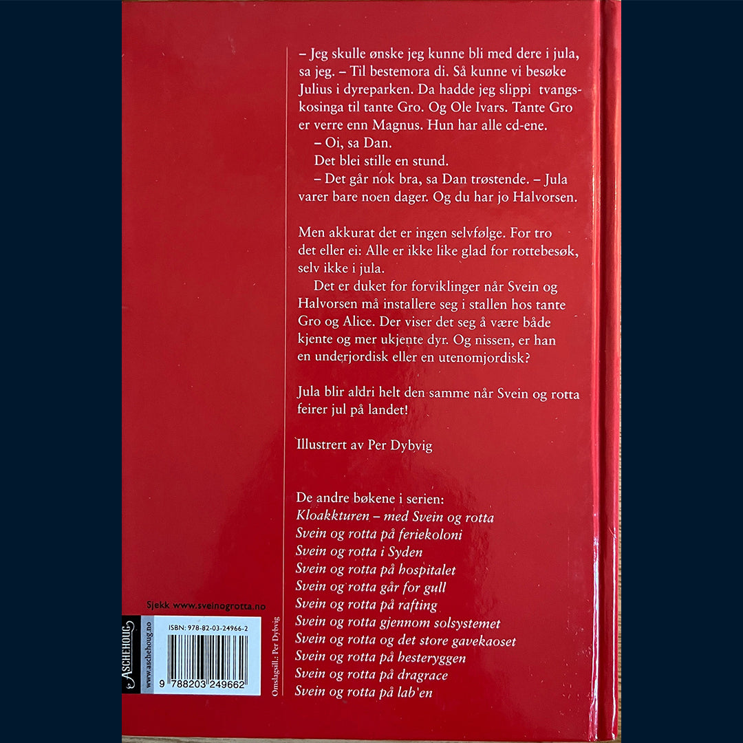 Nicolaysen, Marit: (12) Svein og Rotta feirer jul på landet