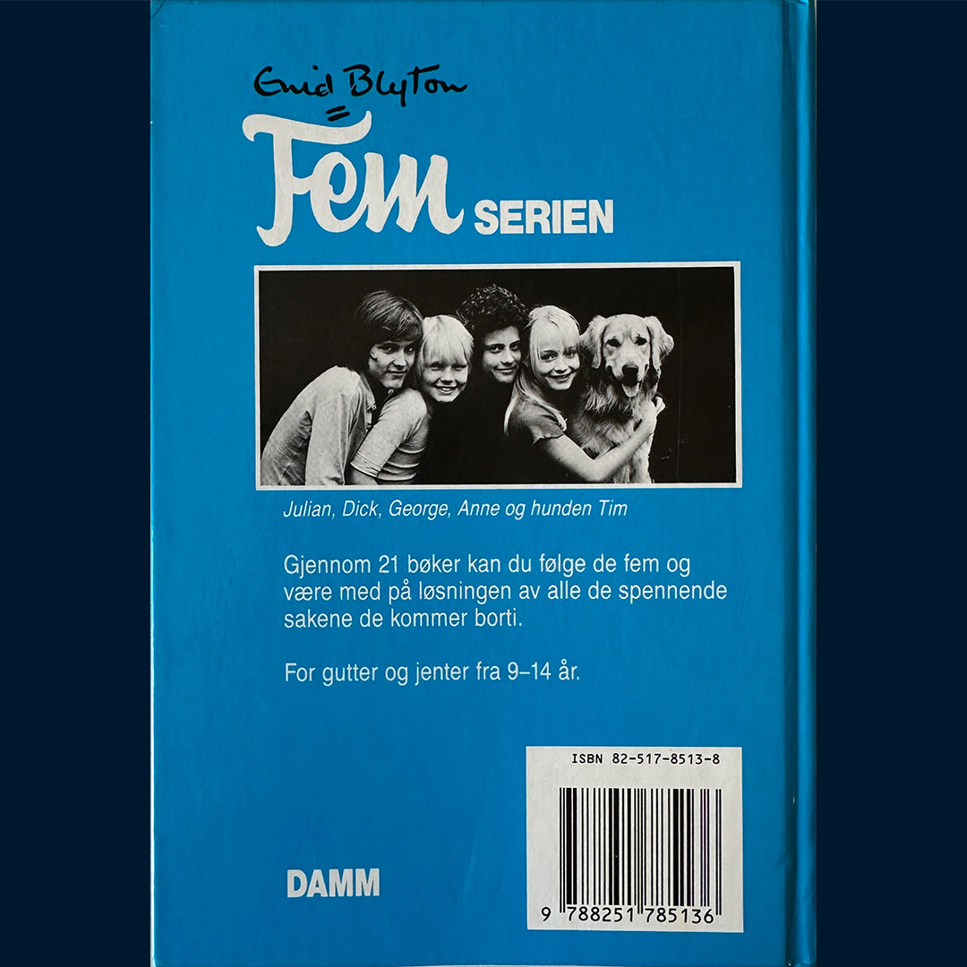 Blyton, Enid: (12) Fem reiser til sjøen (1988)