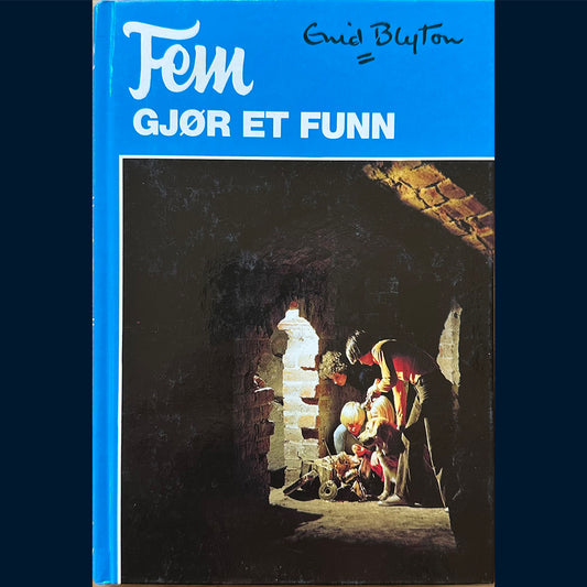 Blyton, Enid: (18) Fem gjør et funn (1988)