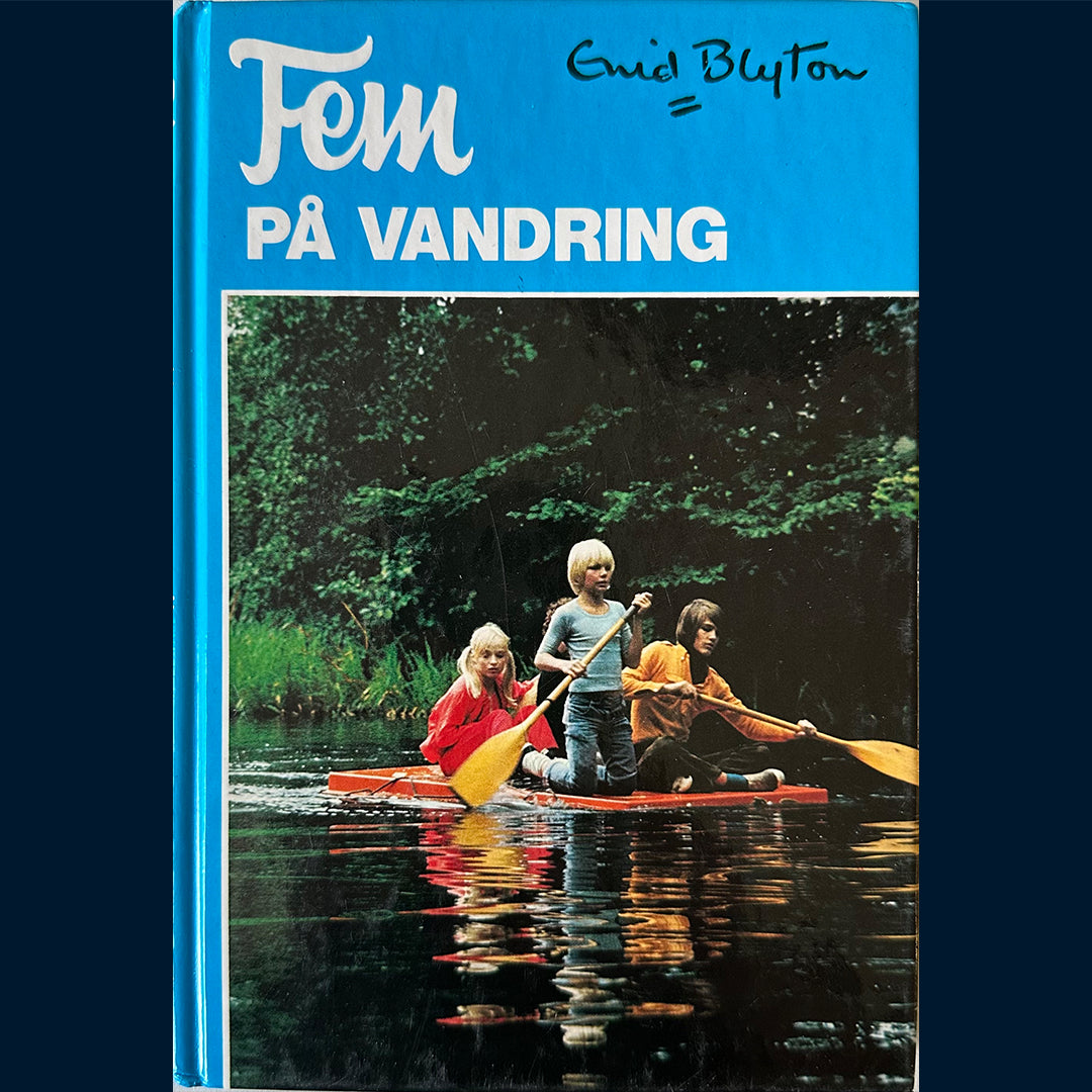 Blyton, Enid: (10) Fem på vandring (1989)