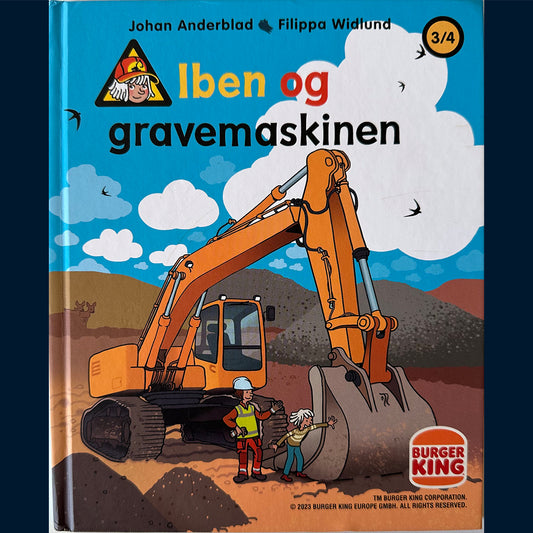 Anderblad, Johan: Iben og gravemaskinen (Bok 3/4)