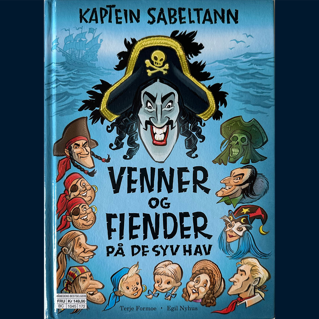 Formoe, Terje: Kaptein Sabeltann - Venner og fiender på de syv hav