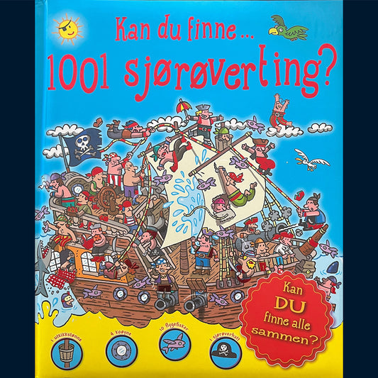Migliardo, Emiliano: Kan du finne...1001 sjørøverting?