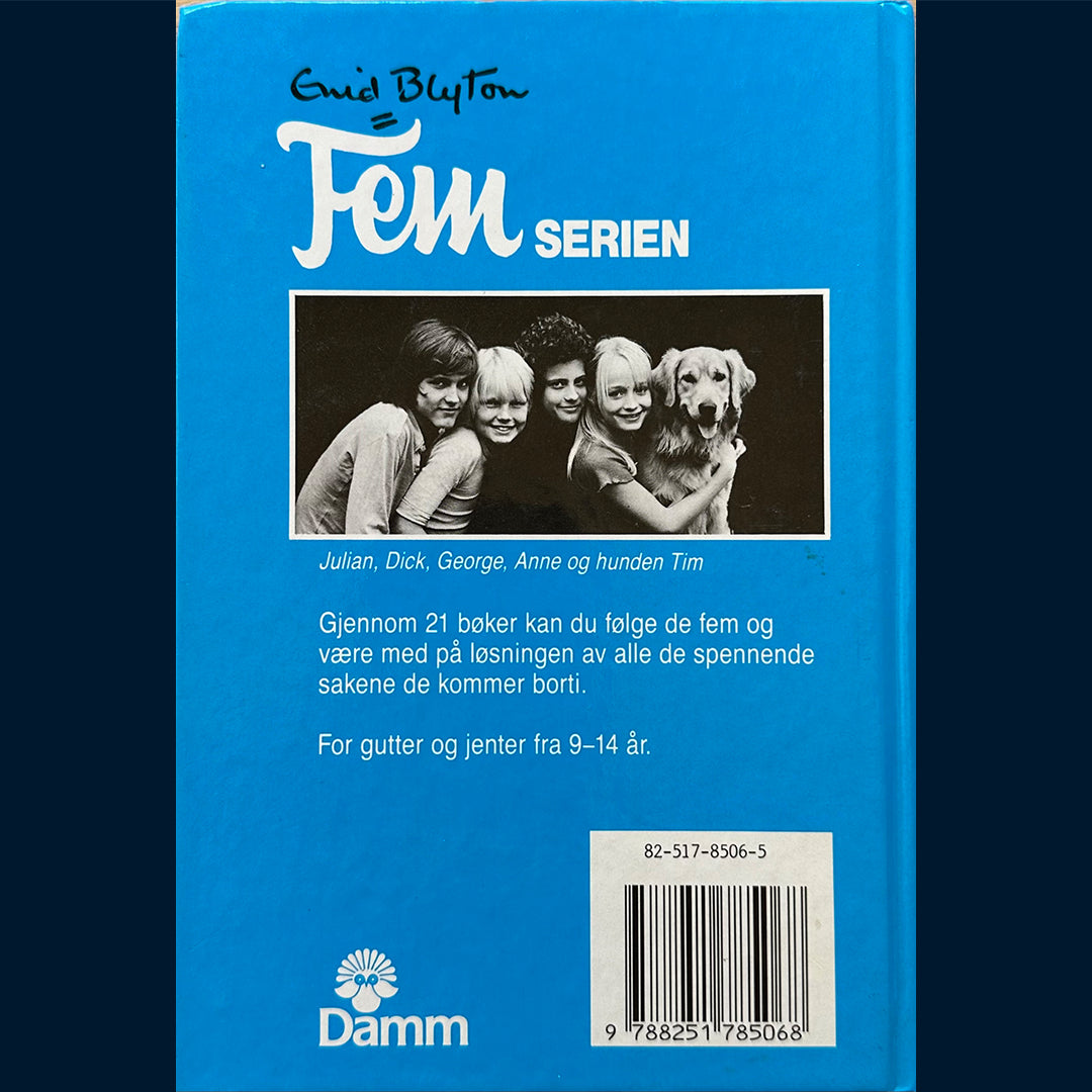 Blyton, Enid: (7) Fem stopper spøkelsestoget (1989)