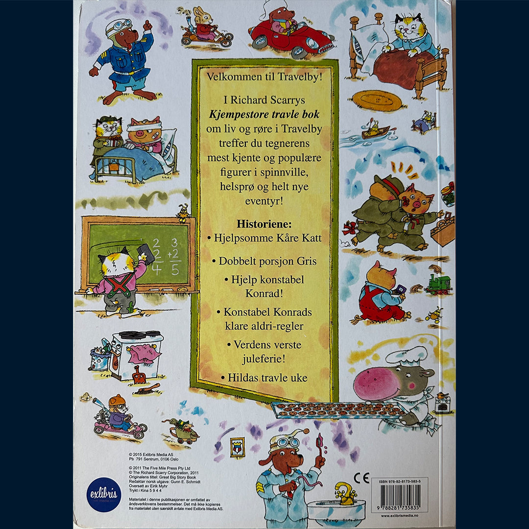 Scarry, Richard: Kjempestore travle bok